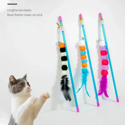 Funny Cat Teaser Interactive Toy