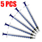 5pcs Sterile pet feeding disposable syringe