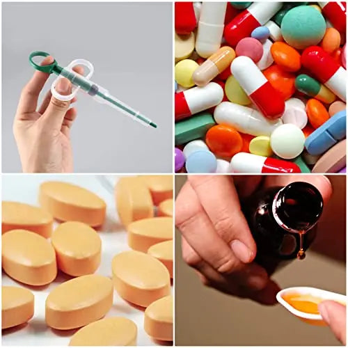 Pet Soft Tip Pill Plunger Popper for Small pets