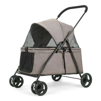 Wedyvko Luxury 80 lbs  Pet Stroller