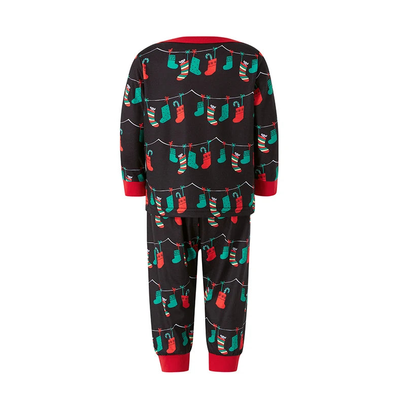 Family Holiday Sleepwear Outfit with pets