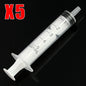 5pcs Sterile pet feeding disposable syringe