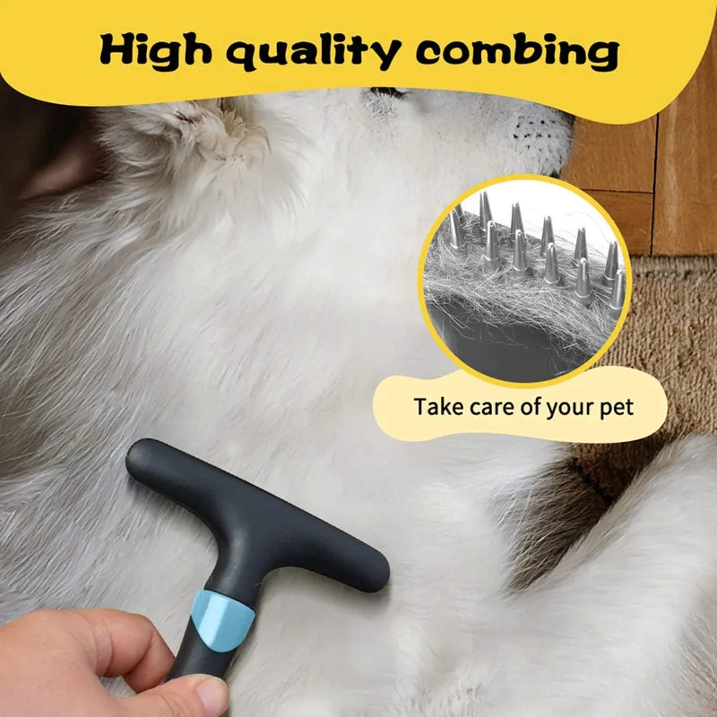 Pet De-shedding Undercoat Brush
