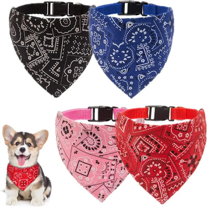 Ant Flea & Tick Dogs Collar Belt Pet Triangle Neckerchief