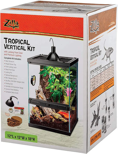 Tropical Habitat Starter Kit for Small Tree Dwelling Reptiles & Amphibians