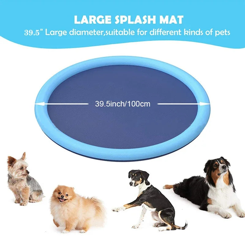 Pet Swimming Pool Sprinkler Pad