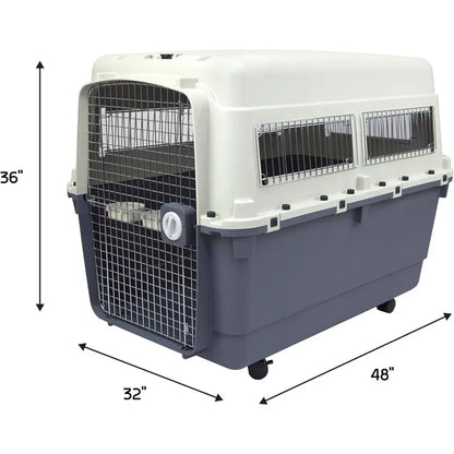 SportPet Designs Rolling Plastic Kennels- XXX-Large