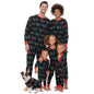 Family Holiday Sleepwear Outfit with pets