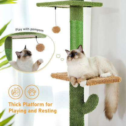 5-Tier  Cactus Cat Tower