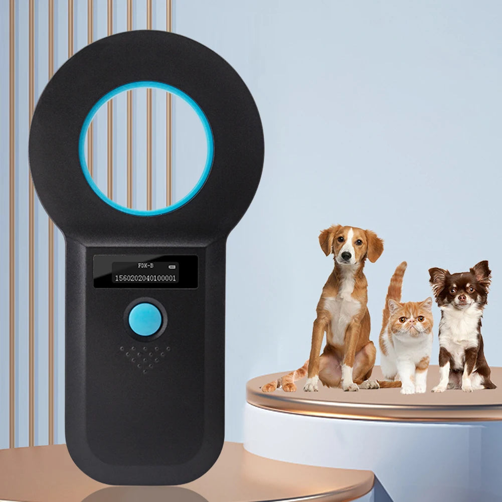 Handheld Animal RFID EMID  Pet Chip ID Scanner Pet Tag Scanner for Cat Dog