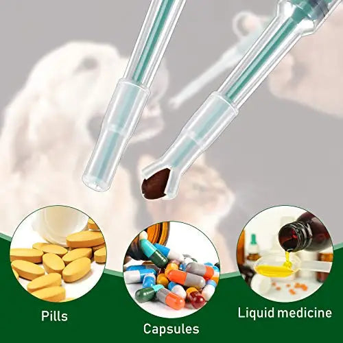 Pet Soft Tip Pill Plunger Popper for Small pets