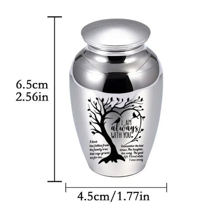 Pet family Life tree ashes jar