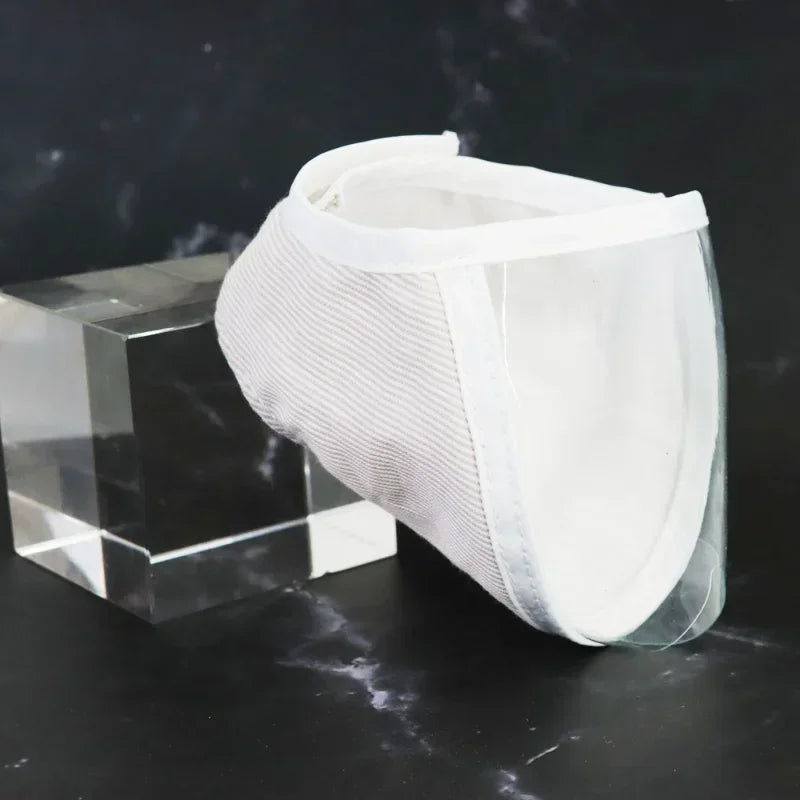 Clear Breathable Muzzle For Small Animals