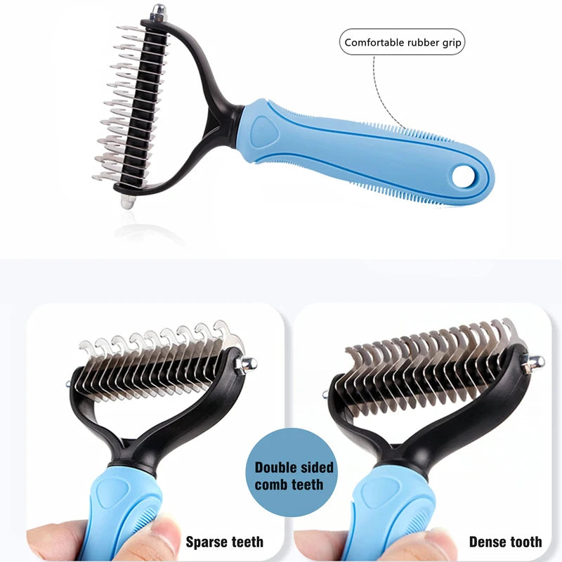 Benepaw Professional Dog Undercoat Rake