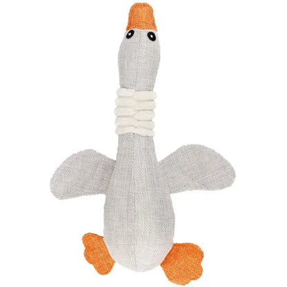 Pet Mallard Duck Dog squeaker durable chew toy