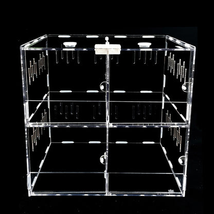 4 Grids Acrylic Pet Lizard Crawling Box