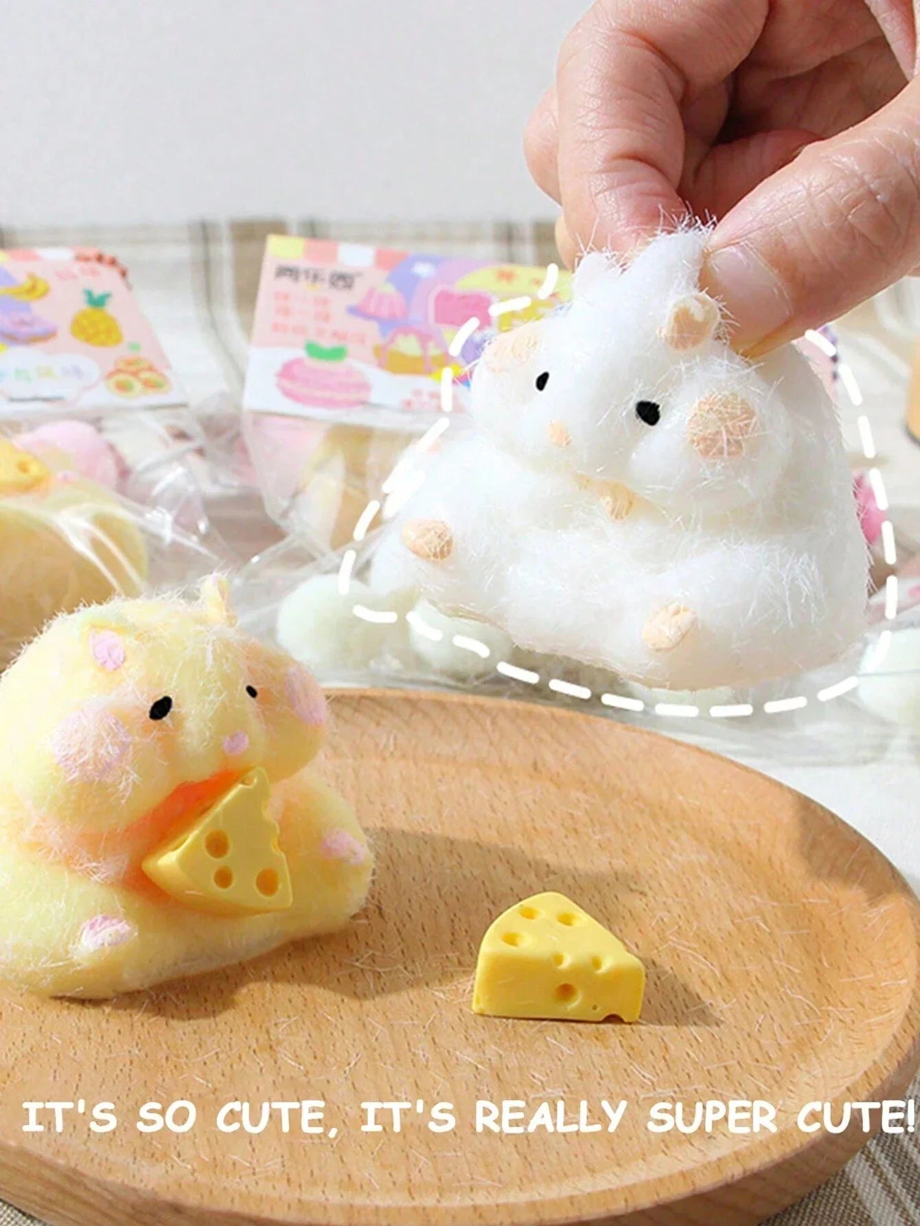 Cute Hamster Squishy Toys