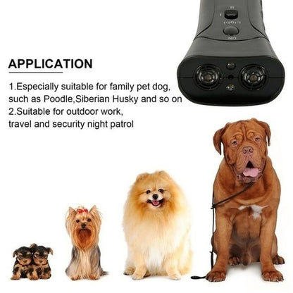 Ultrasonic Dog Repellent Anti Bark Dog Training Device