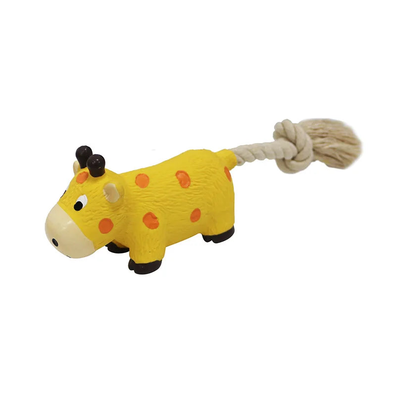 Little Live Puppy Chew Toy with throw rope