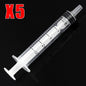 5pcs Sterile pet feeding disposable syringe